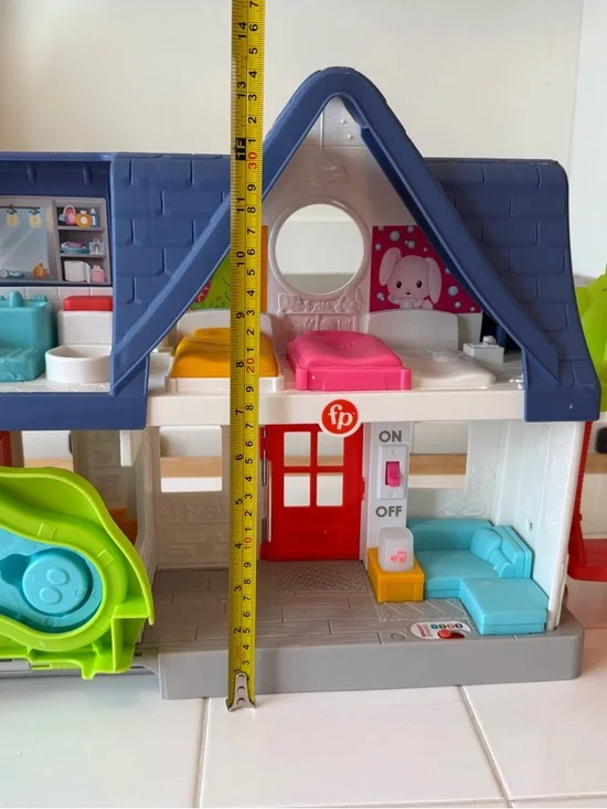 Fisher-Price Little People Friends Together Play House Lights & Sounds Learning - Picture 15 of 16